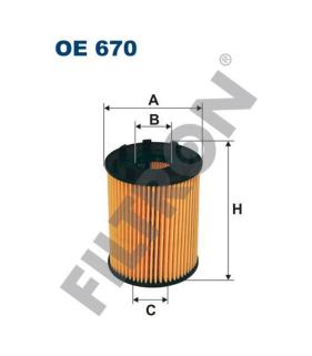 FILTRON OE670 Yağ Filtresi Doblo Linea Bravo Punto 1.3Jtd 1.4 Mjt Corsa Merıva Astra H 1.3TDCI